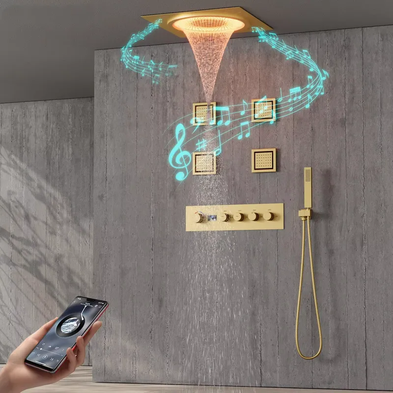 Spa & Wellness Paradies Braunschweig - Smart LED Shower Set Bathroom Music