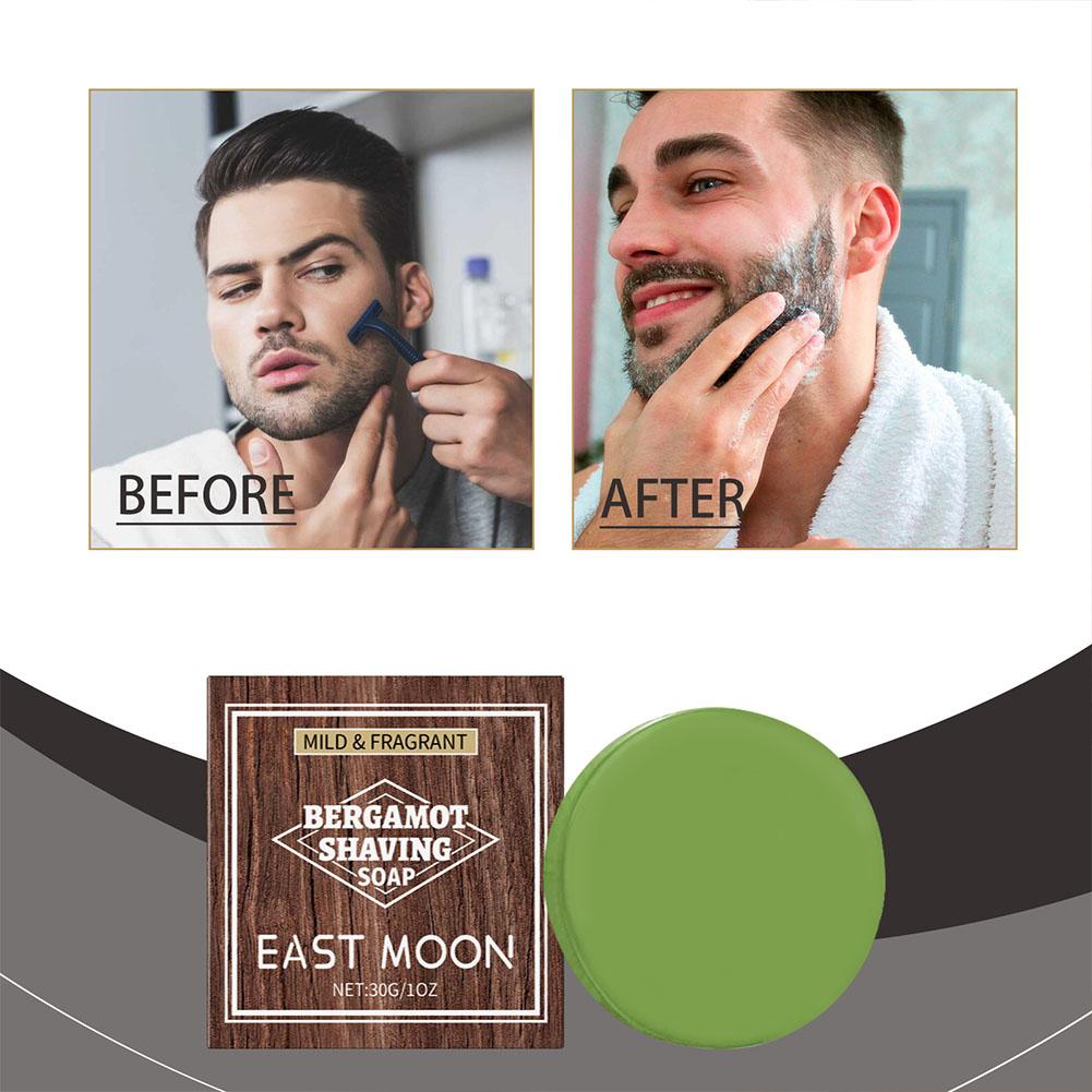 Hair Removal Cream - Bergamot Shaving Soap for Men Rich