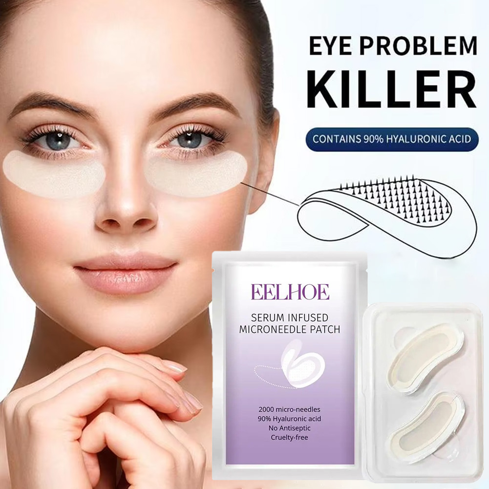 Microneedle Patch Eye - 1 Pair Micro-needle Eye Patch Mask