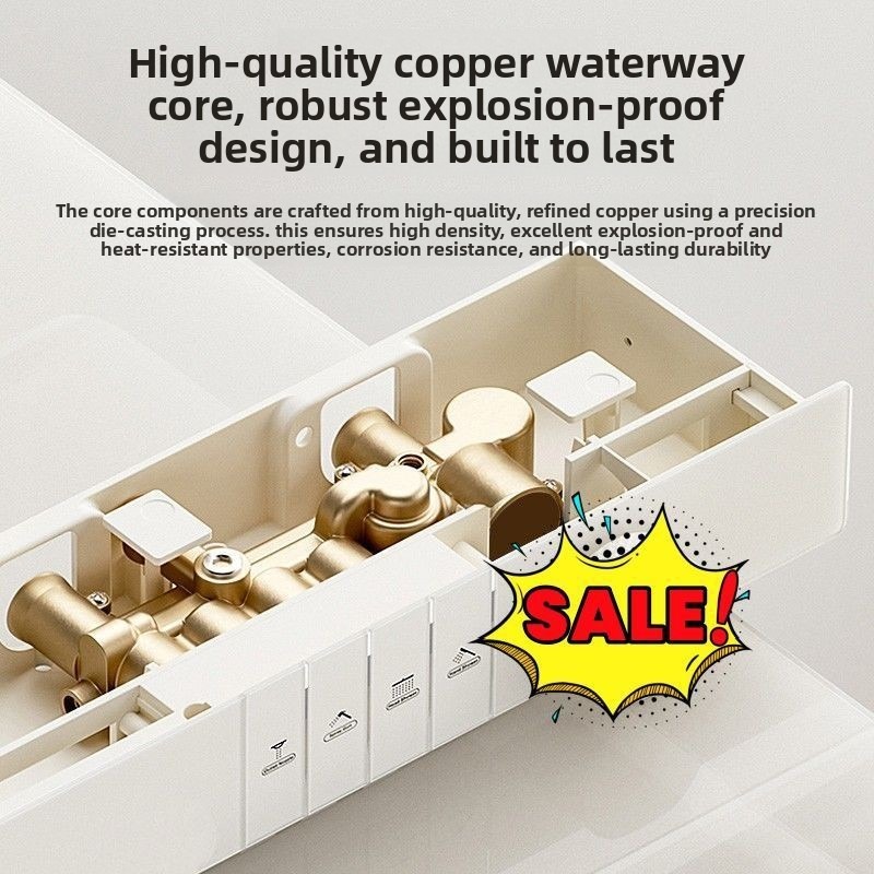 Thermostatic Wall Mounted Show - Spa & Wellness Paradies Braunschweig review and price