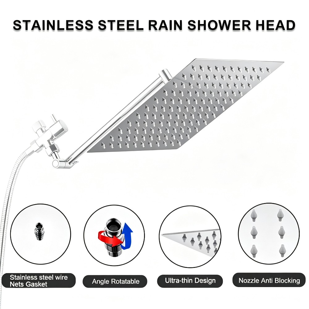 1 pc high-pressure shower head - Spa & Wellness Paradies Braunschweig review and price