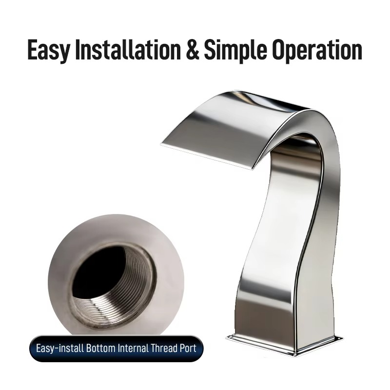 Stainless Steel Arc Hook Nozzl - Spa & Wellness Paradies Braunschweig review and price
