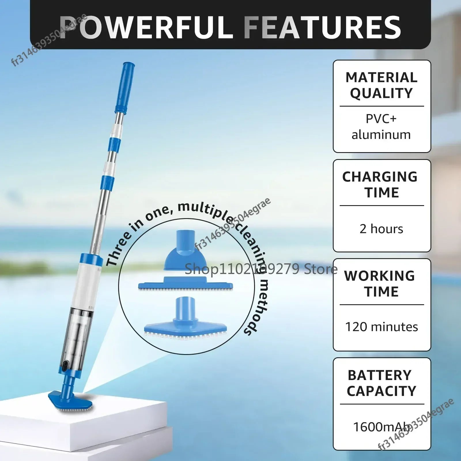 Multi-Scene Handheld Water Vac - Spa & Wellness Paradies Braunschweig review and price