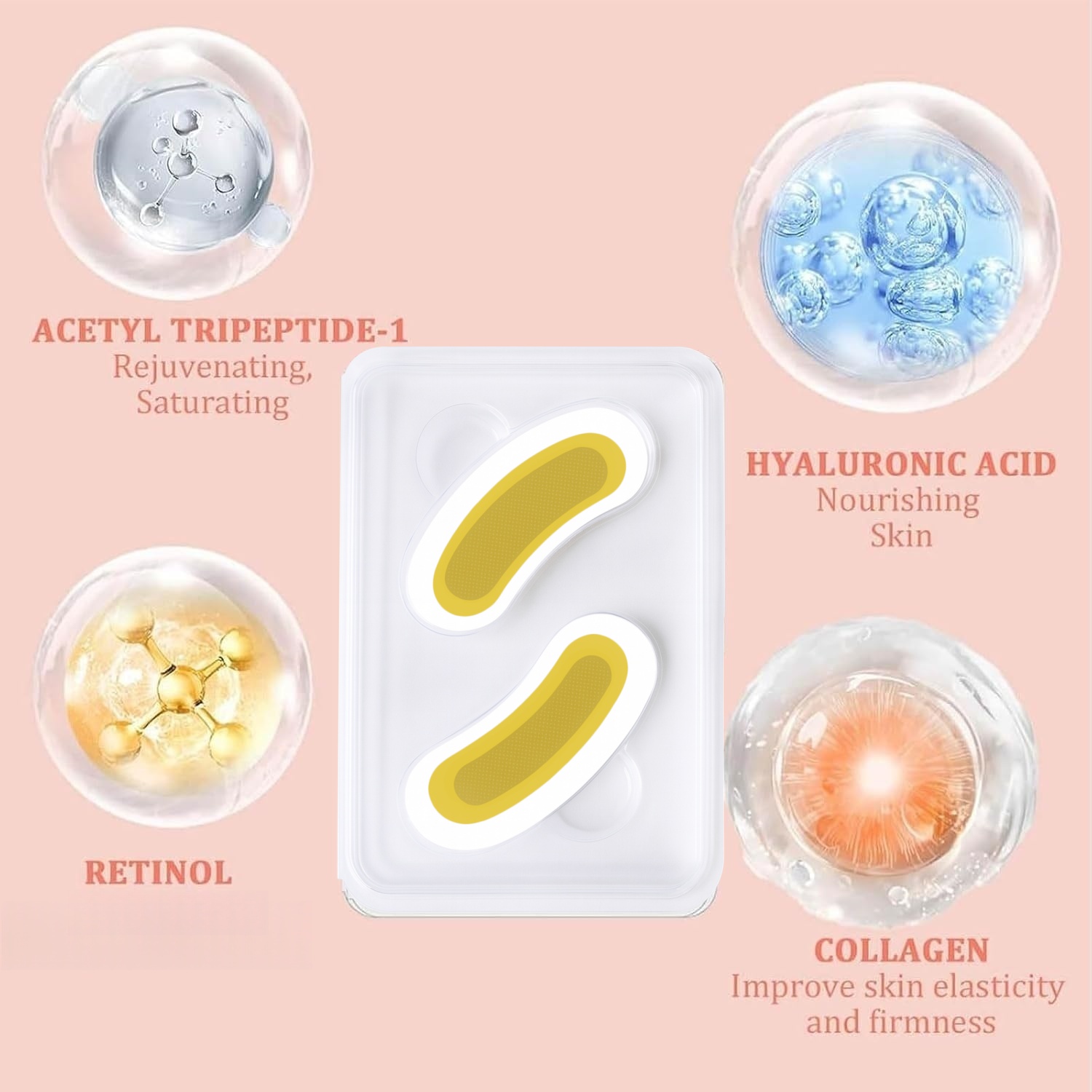 2PCS Retinol microneedle eye p - Microneedle Patch Eye review and price