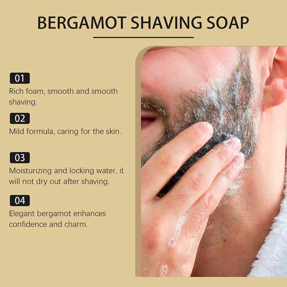 Bergamot Shaving Soap for Men  - Hair Removal Cream review and price